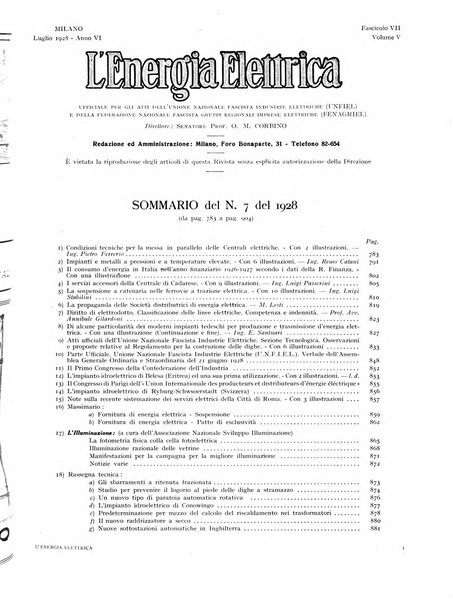 L'energia elettrica