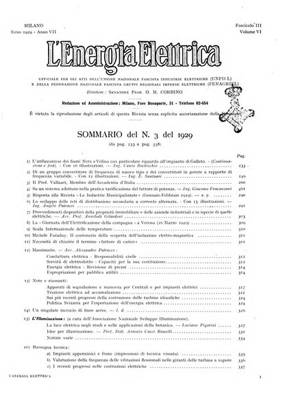 L'energia elettrica