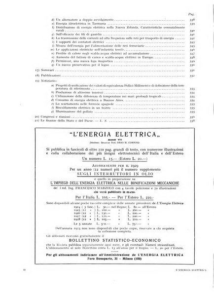 L'energia elettrica