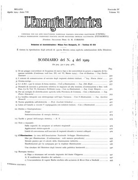 L'energia elettrica