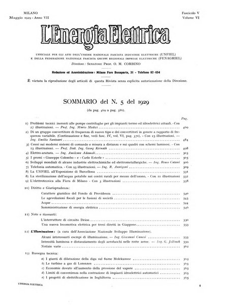 L'energia elettrica