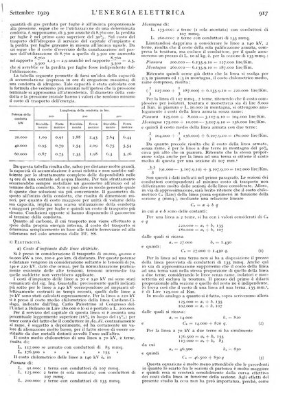 L'energia elettrica