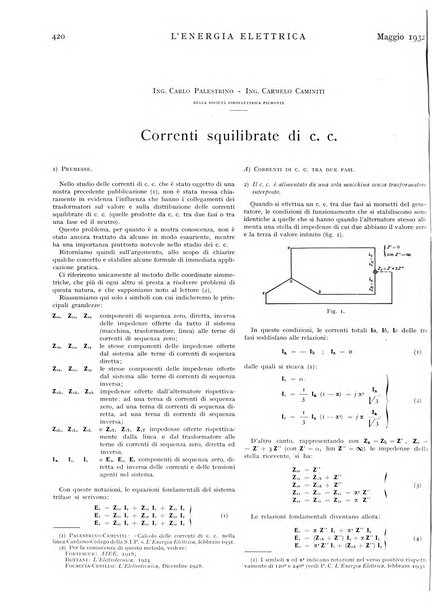 L'energia elettrica