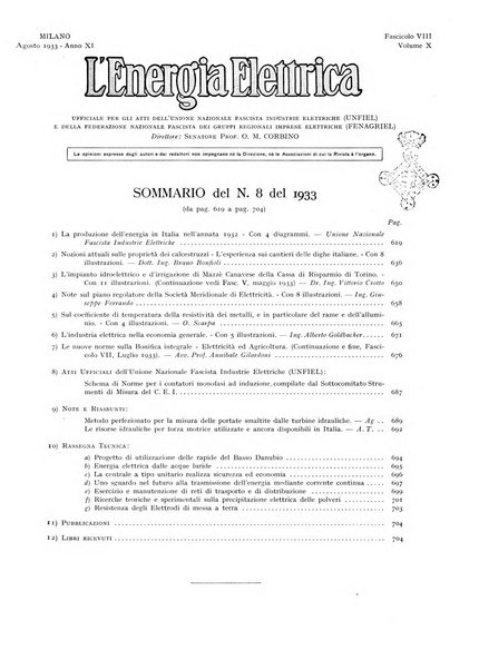 L'energia elettrica