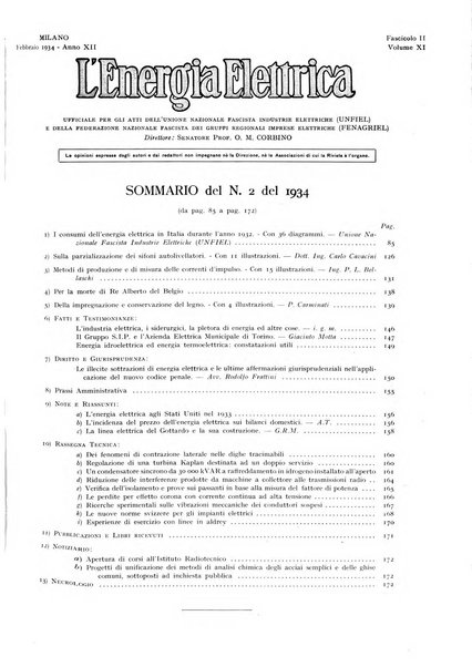 L'energia elettrica