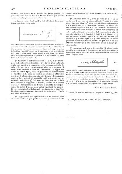 L'energia elettrica