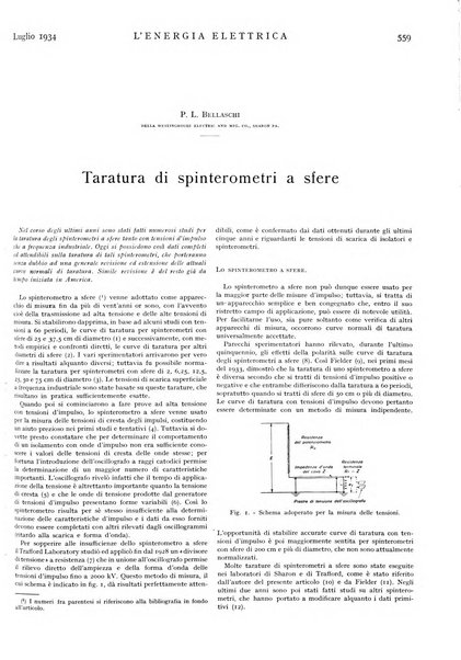 L'energia elettrica