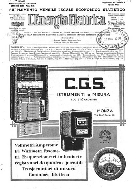 L'energia elettrica