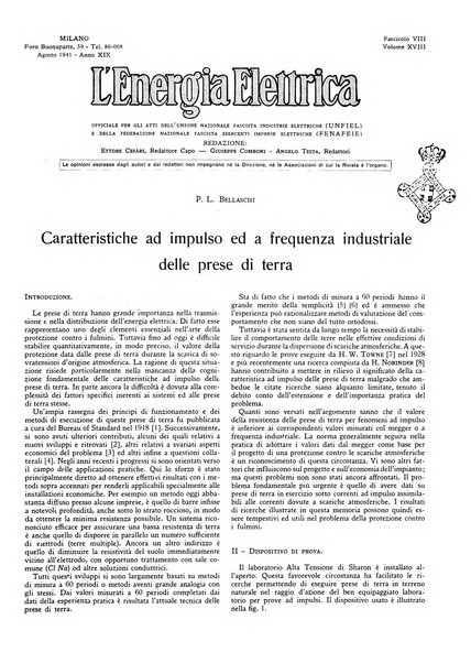 L'energia elettrica