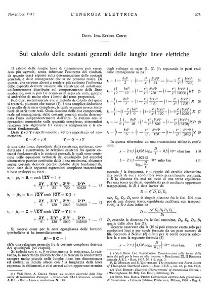 L'energia elettrica