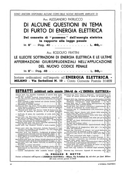 L'energia elettrica