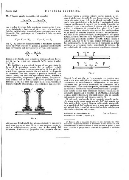 L'energia elettrica