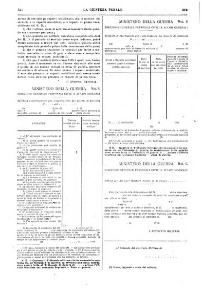 La giustizia penale rivista critica settimanale di giurisprudenza, dottrina e legislazione