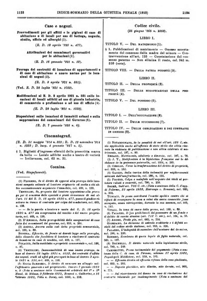 La giustizia penale rivista critica settimanale di giurisprudenza, dottrina e legislazione