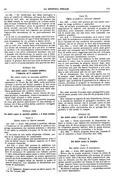 La giustizia penale rivista critica settimanale di giurisprudenza, dottrina e legislazione