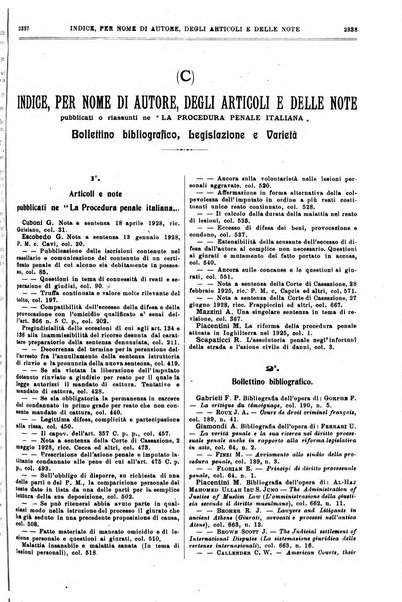 La giustizia penale rivista critica settimanale di giurisprudenza, dottrina e legislazione