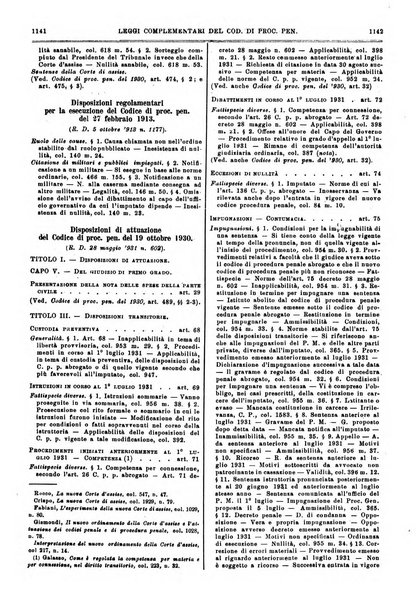 La giustizia penale rivista critica settimanale di giurisprudenza, dottrina e legislazione