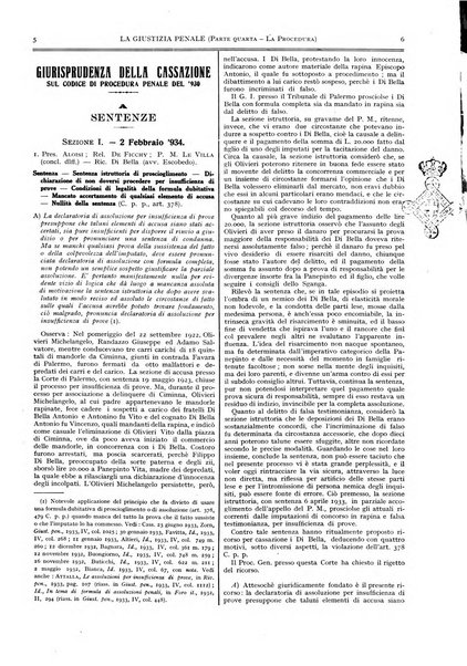 La giustizia penale rivista critica settimanale di giurisprudenza, dottrina e legislazione