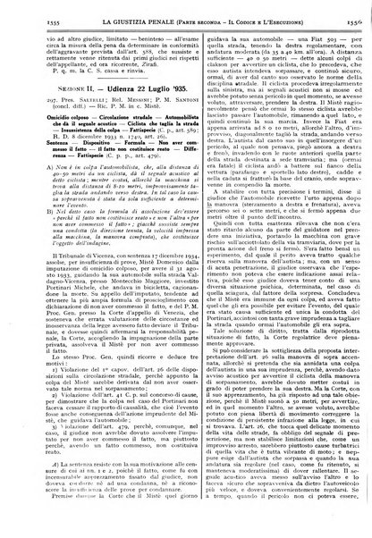 La giustizia penale rivista critica settimanale di giurisprudenza, dottrina e legislazione