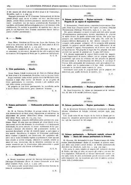 La giustizia penale rivista critica settimanale di giurisprudenza, dottrina e legislazione