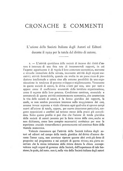 Il diritto di autore rivista giuridica trimestrale della Societa italiana degli autori ed editori