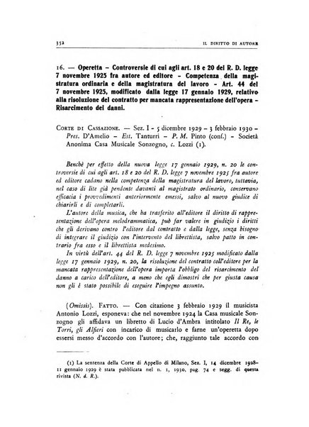 Il diritto di autore rivista giuridica trimestrale della Societa italiana degli autori ed editori