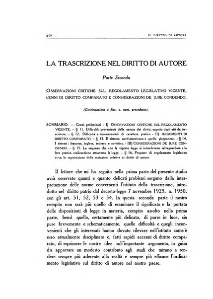 Il diritto di autore rivista giuridica trimestrale della Societa italiana degli autori ed editori