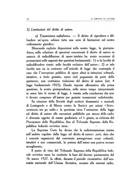 Il diritto di autore rivista giuridica trimestrale della Societa italiana degli autori ed editori