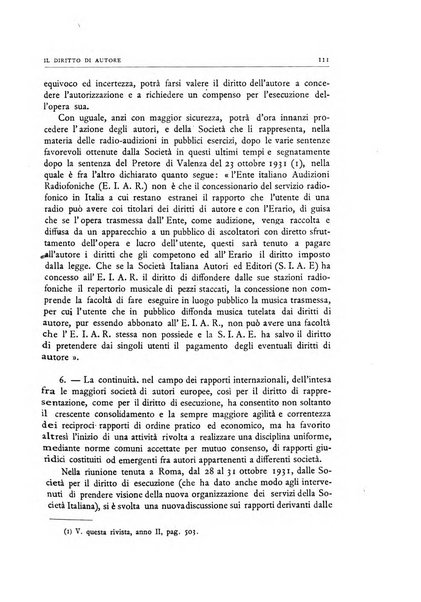 Il diritto di autore rivista giuridica trimestrale della Societa italiana degli autori ed editori