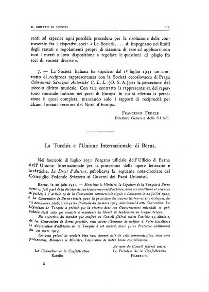 Il diritto di autore rivista giuridica trimestrale della Societa italiana degli autori ed editori