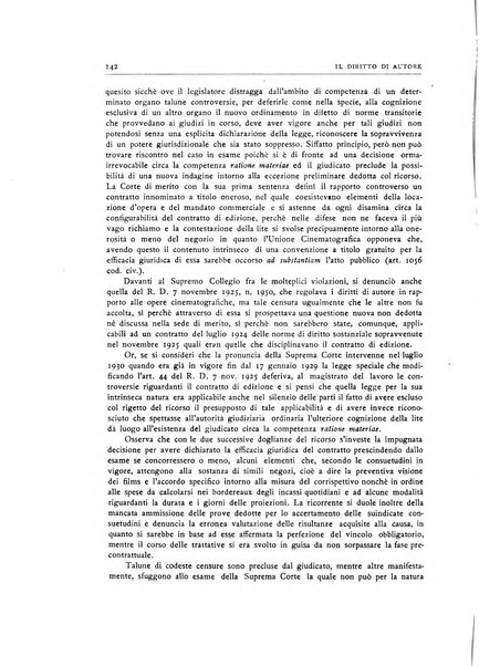 Il diritto di autore rivista giuridica trimestrale della Societa italiana degli autori ed editori