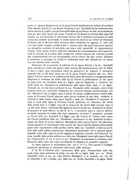 Il diritto di autore rivista giuridica trimestrale della Societa italiana degli autori ed editori