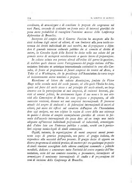 Il diritto di autore rivista giuridica trimestrale della Societa italiana degli autori ed editori