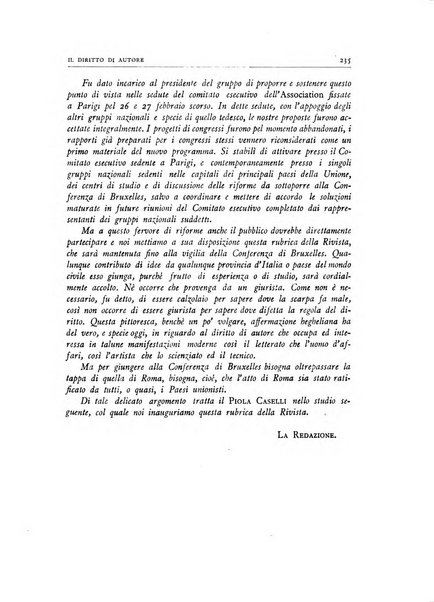 Il diritto di autore rivista giuridica trimestrale della Societa italiana degli autori ed editori