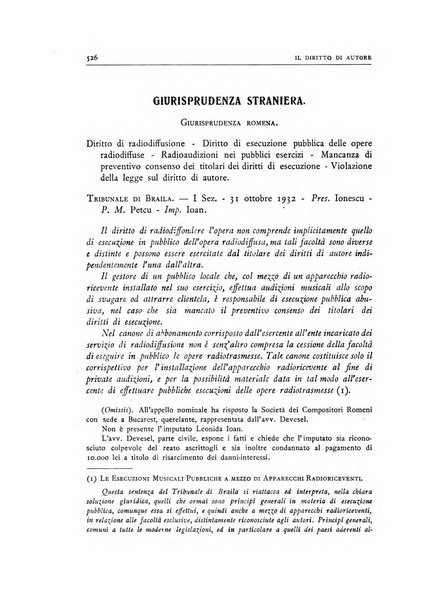 Il diritto di autore rivista giuridica trimestrale della Societa italiana degli autori ed editori