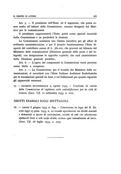 Il diritto di autore rivista giuridica trimestrale della Societa italiana degli autori ed editori