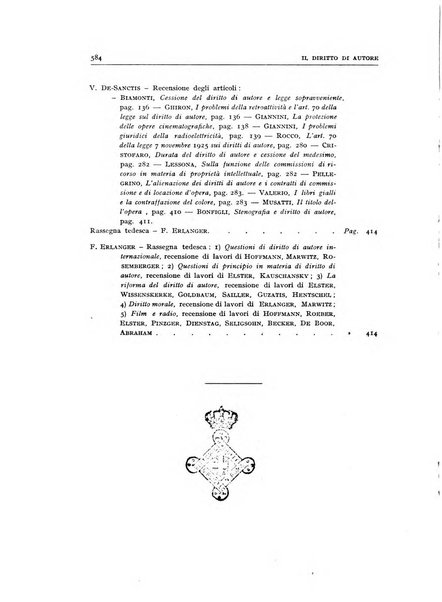 Il diritto di autore rivista giuridica trimestrale della Societa italiana degli autori ed editori