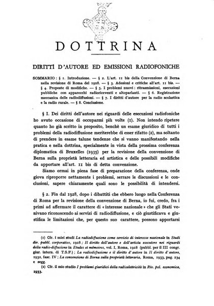 Il diritto di autore rivista giuridica trimestrale della Societa italiana degli autori ed editori