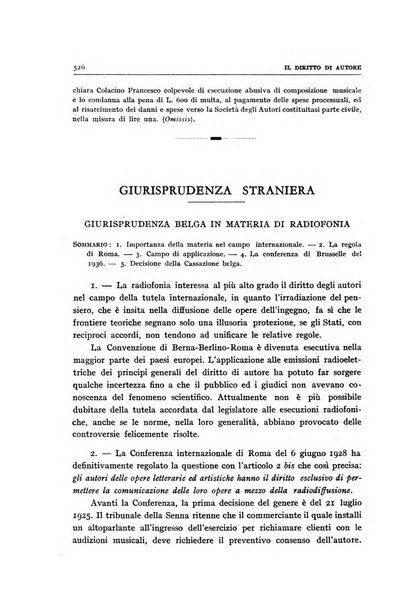 Il diritto di autore rivista giuridica trimestrale della Societa italiana degli autori ed editori