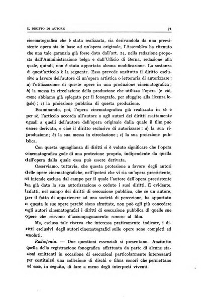 Il diritto di autore rivista giuridica trimestrale della Societa italiana degli autori ed editori