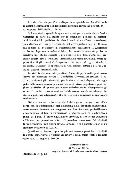 Il diritto di autore rivista giuridica trimestrale della Societa italiana degli autori ed editori