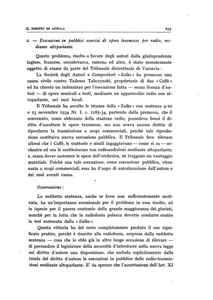 Il diritto di autore rivista giuridica trimestrale della Societa italiana degli autori ed editori