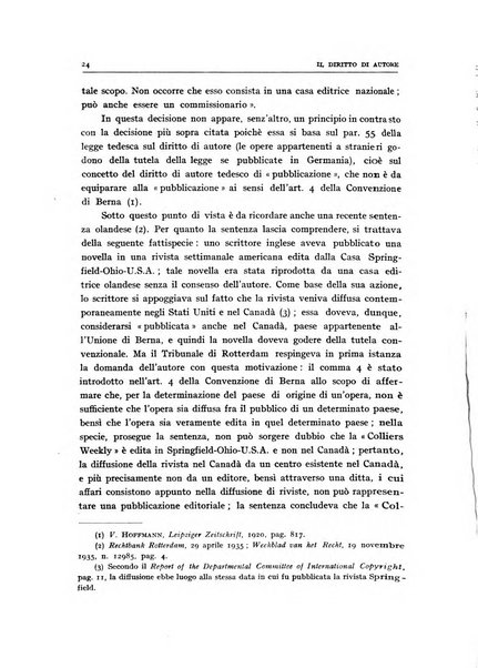 Il diritto di autore rivista giuridica trimestrale della Societa italiana degli autori ed editori