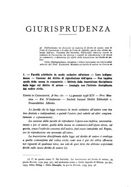 Il diritto di autore rivista giuridica trimestrale della Societa italiana degli autori ed editori