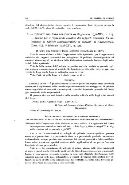 Il diritto di autore rivista giuridica trimestrale della Societa italiana degli autori ed editori