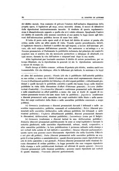 Il diritto di autore rivista giuridica trimestrale della Societa italiana degli autori ed editori