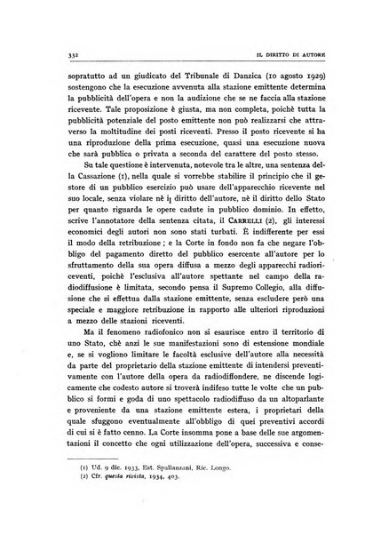 Il diritto di autore rivista giuridica trimestrale della Societa italiana degli autori ed editori