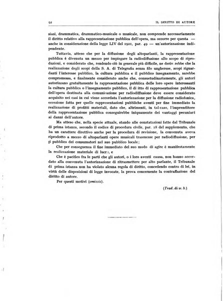 Il diritto di autore rivista giuridica trimestrale della Societa italiana degli autori ed editori