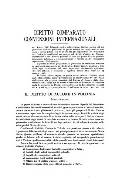 Il diritto di autore rivista giuridica trimestrale della Societa italiana degli autori ed editori