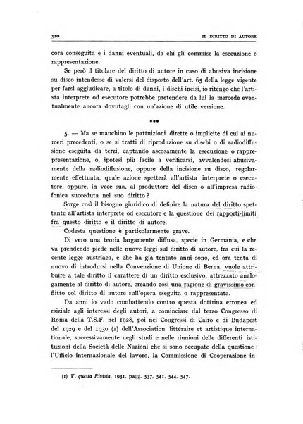 Il diritto di autore rivista giuridica trimestrale della Societa italiana degli autori ed editori